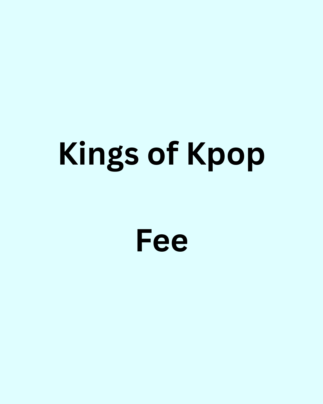Kings of Kpop Squad